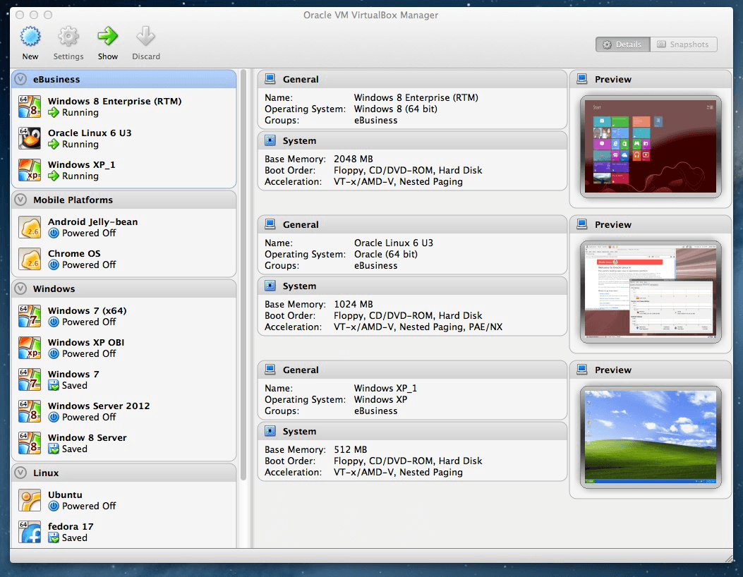 lightest windows virtual system for mac
